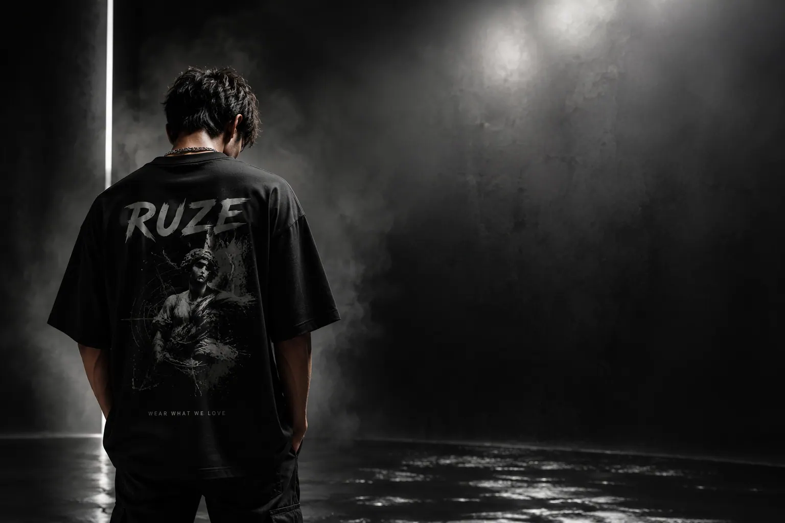 RUZE premium streetwear campaign