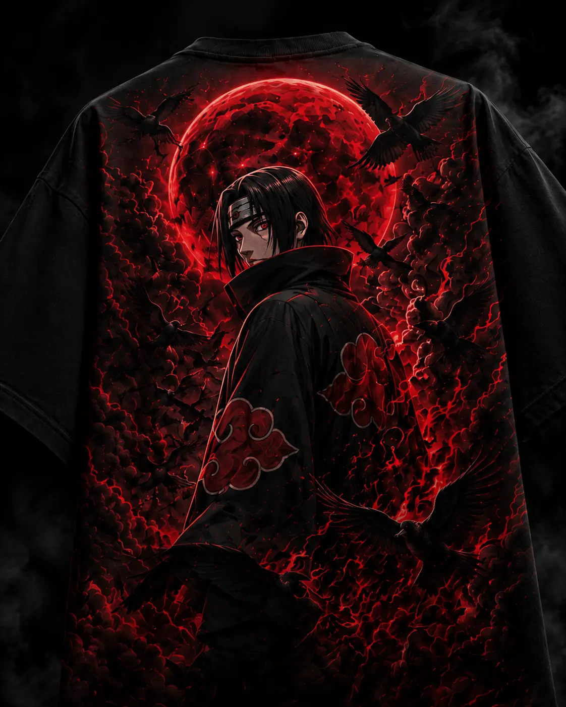 RUZE Itachi Shadow Oversized Tee alternate product angle