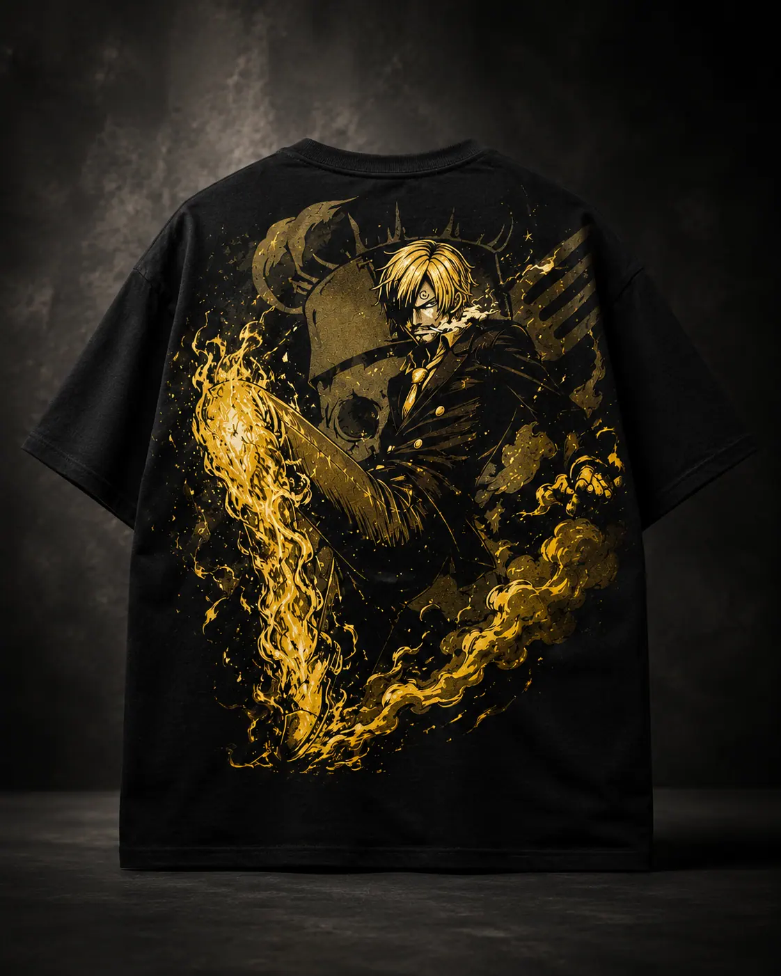 Sanji Black Leg Oversized Tee alternate view
