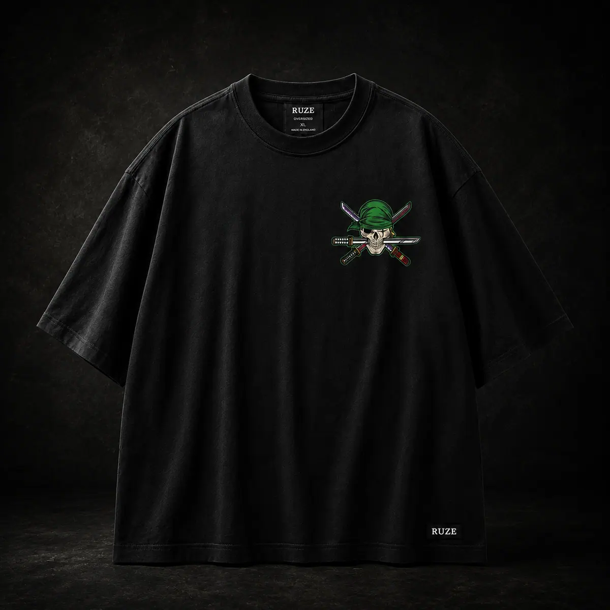 Zoro Sword Spirit Oversized Tee alternate view