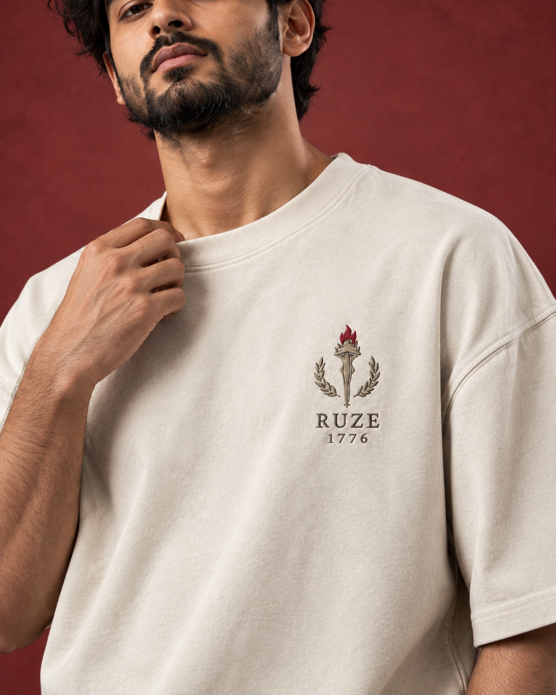 Unbroken Signal unisex oversized fit — RUZE
